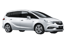 Car Hire Weston-super-Mare - Vauxhall Zafira 7-Seater - Minibus hire Weston-super-mare